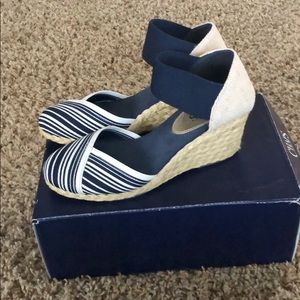 Chaps Navy Espadrilles